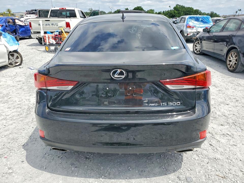 2017 Lexus Is VIN JTHCM1D27H5019564 COPART salvage auction — FRONT END, Fl - Cert Of Ttl-Rebuilt&Slvg Rbld, sold $1,900 on 2026-07-17 (photo 6)