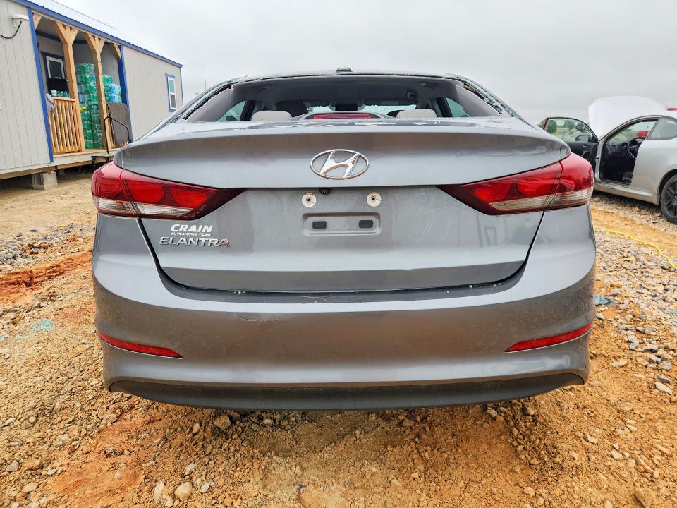 2017 Hyundai Elantra VIN KMHD84LF7HU196732 COPART salvage auction — HAIL, Mo - Salvage Certificate Of Title, sold $2,200 on 2026-07-08 (photo 6)