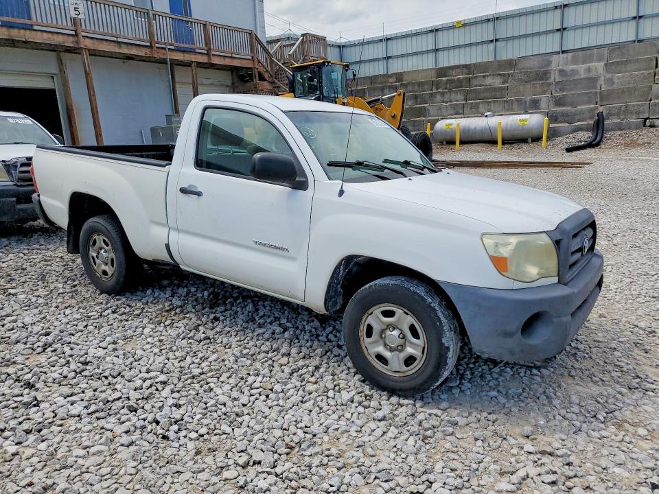 2007 Toyota Tacoma VIN 5TENX22N37Z327752 COPART salvage auction — MECHANICAL, Oh - Certificate Of Title, sold $1,100 on 2026-07-07 (photo 4)