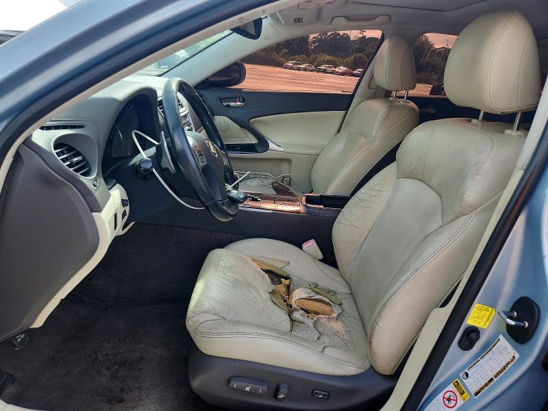 2012 Lexus Is 300 VIN JTHBF5C20C5167322 COPART salvage auction — NORMAL WEAR, Fl - Certificate Of Title, sold $800 on 2026-07-07 (photo 7)