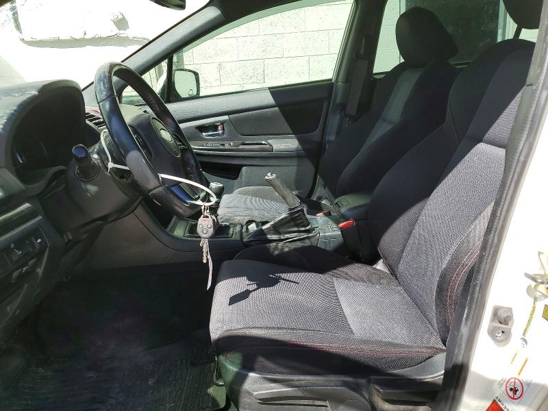 2018 Subaru Wrx VIN JF1VA1C66J9838495 COPART salvage auction — FRONT END, Ut - Salvage Certificate, sold $3,300 on 2026-07-13 (photo 7)