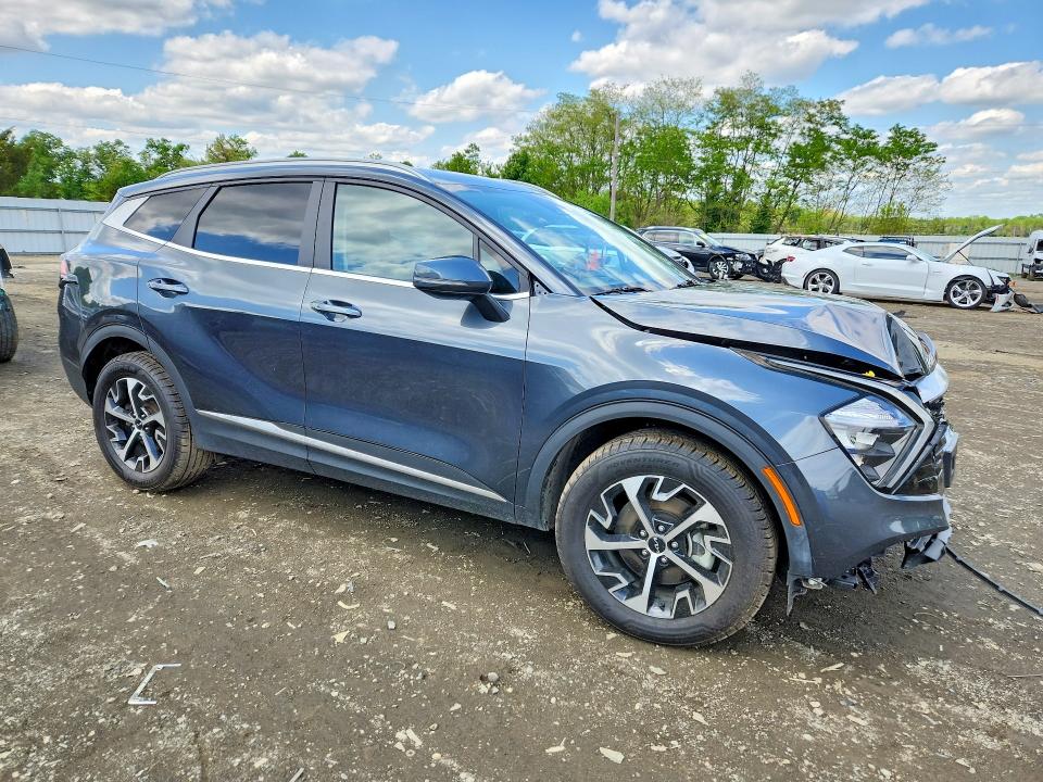 2023 Kia Sportage VIN KNDPVCAGXP7043503 COPART salvage auction — FRONT END, Nj - Cert Of Title-Salvage, sold $10,300 on 2026-07-13 (photo 4)