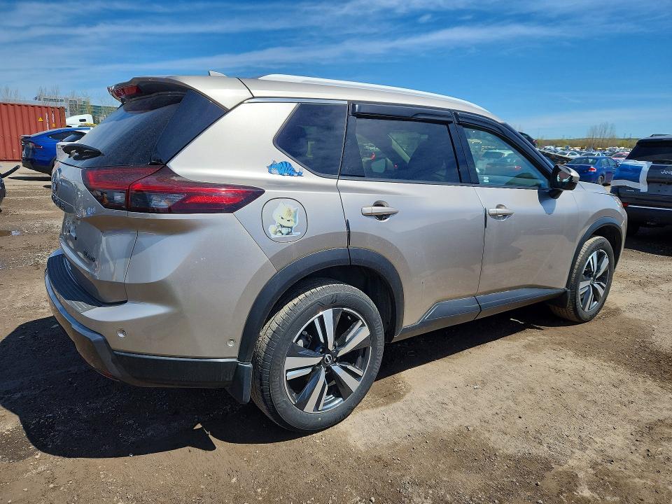 2025 Nissan Rogue VIN JN8BT3CB9SW147565 COPART salvage auction — FRONT END, ON - PERMIT SALVAGE, sold $5,600 on 2026-07-21 (photo 3)