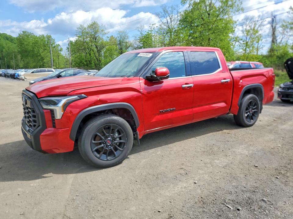 2022 Toyota Tundra VIN 5TFJA5DB1NX005457 COPART salvage auction — FRONT END, Il - Junking Cert Of A Vehicle, sold $21,800 on 2026-07-02 (photo 1)