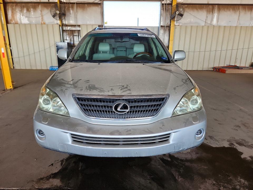 2007 Lexus Rx 400h VIN JTJHW31UX72016898 COPART salvage auction — MECHANICAL, Az - Certificate Of Title, sold $525 on 2026-07-13 (photo 5)