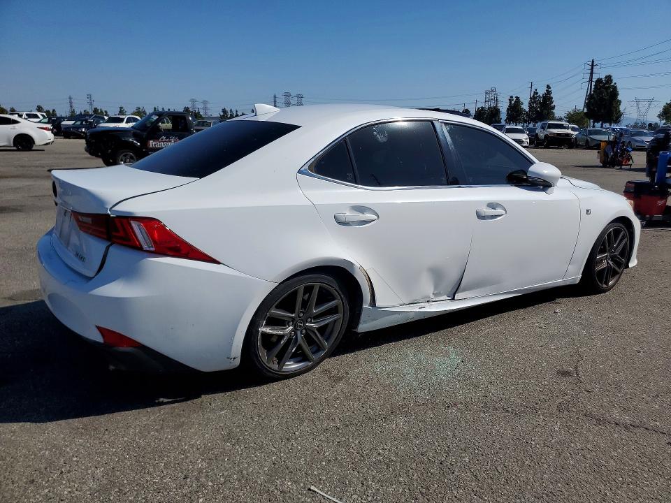 2014 Lexus Is VIN JTHBE1D2XE5010698 COPART salvage auction — SIDE, Ca - Salvage Certificate, sold $1,700 on 2026-07-23 (photo 3)