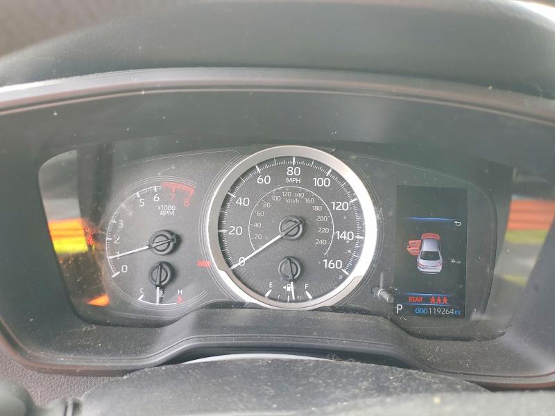 2020 Toyota VIN JTDEPRAE2LJ098740 COPART salvage auction — FRONT END, MI - CERTIFICATE OF TITLE, sold $4,000 on 2026-07-02 (photo 9)