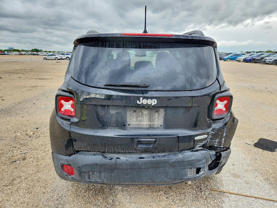 2019 Jeep Renegade VIN ZACNJABB9KPK59779 COPART salvage auction — FRONT END, Tx - Salvage Vehicle Title, sold $850 on 2026-07-09 (photo 6)