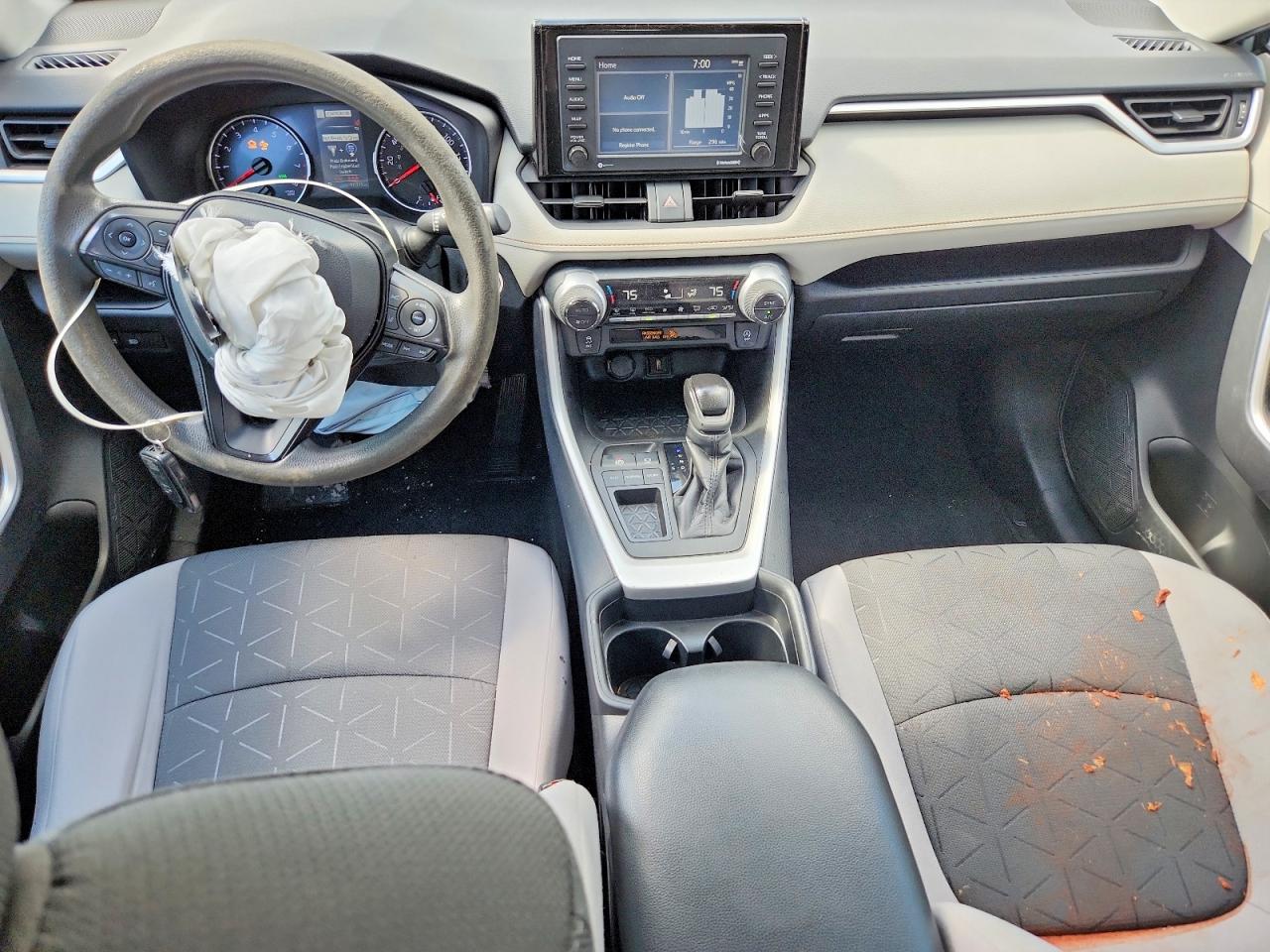 2021 Toyota RAV4 VIN 2T3W1RFV8MW171417 COPART salvage auction — Front End, TX - SALVAGE VEHICLE TITLE, sold $8,600 on 2026-06-25 (photo 8)