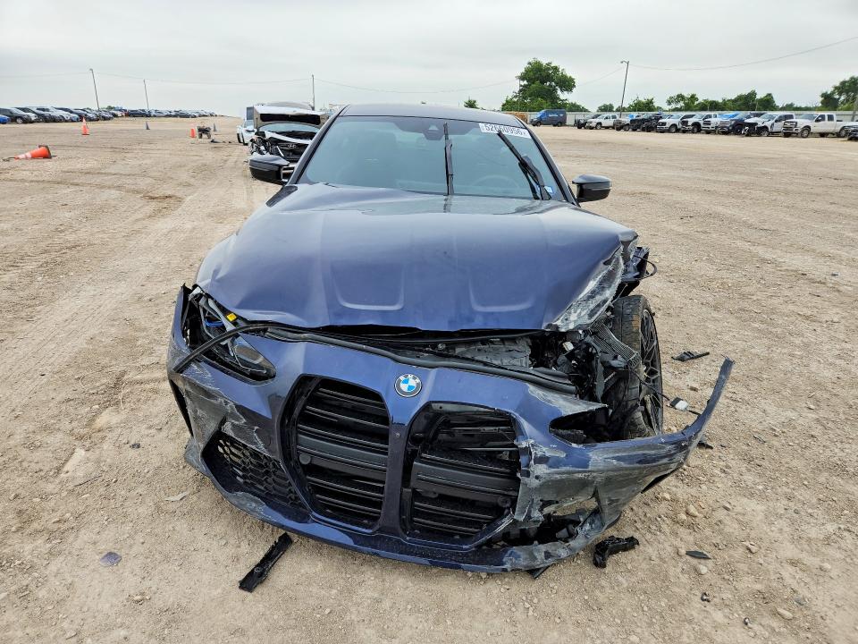2024 BMW M4 VIN WBS43AZ00RCR66158 COPART salvage auction — FRONT END, NC - SALVAGE CERTIFICATE OF TITLE, sold $19,000 on 2026-07-22 (photo 5)