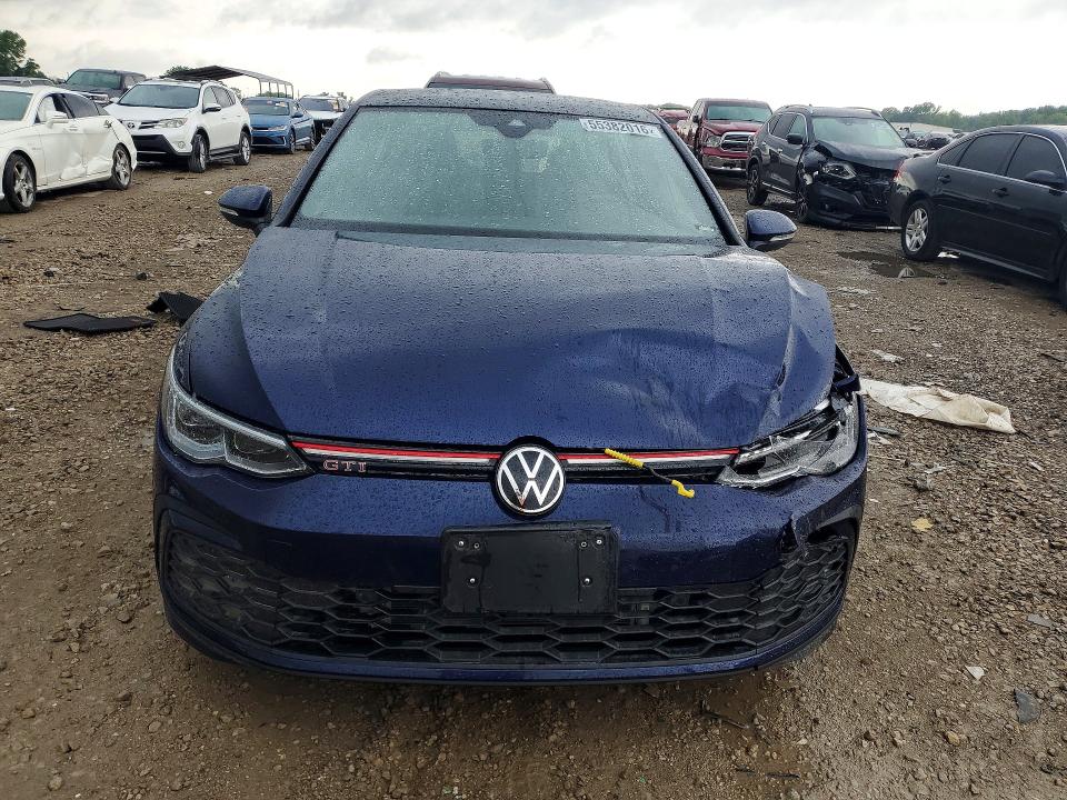 2022 Volkswagen Gti VIN WVW487CD7NW206955 COPART salvage auction — FRONT END, Mo - Salvage Certificate Of Title, sold $7,100 on 2026-07-30 (photo 5)