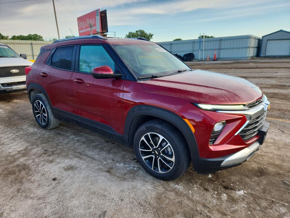 2025 Chevrolet Trailblazer VIN KL79MPSP9SB033937 COPART salvage auction — HAIL, Ks - Cert Of Title-Salvage, sold $8,900 on 2026-07-08 (photo 4)