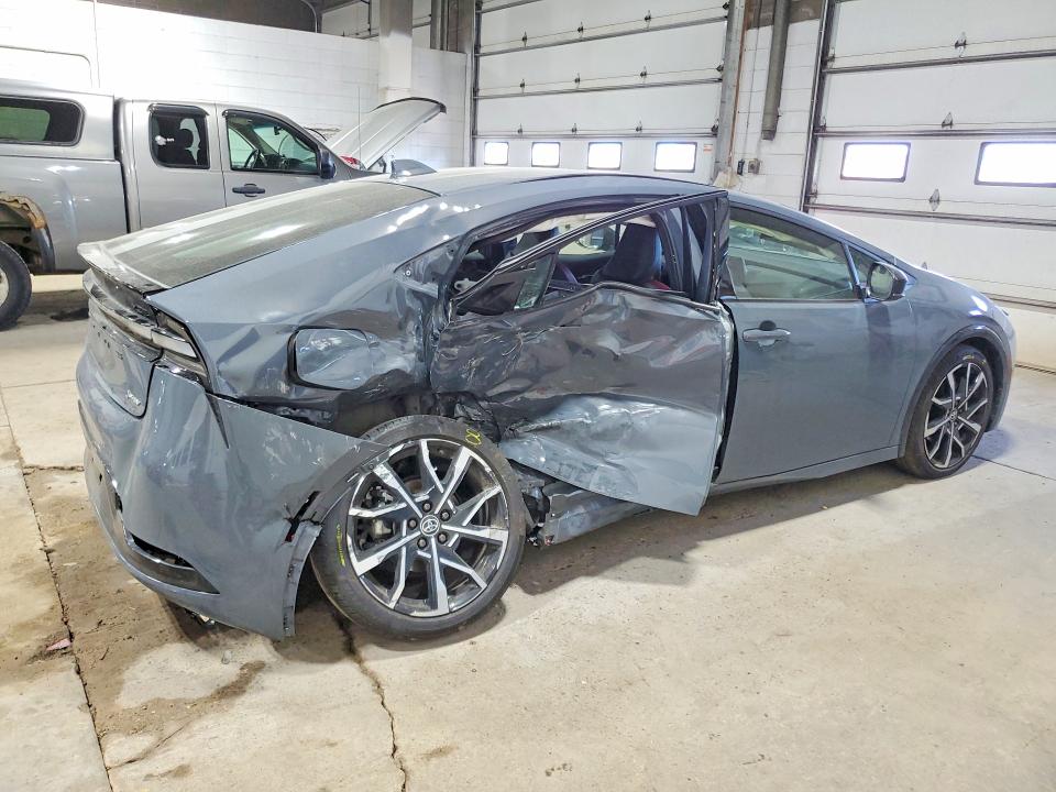 2025 Toyota Prius VIN JTDACACU0S3049264 COPART salvage auction — SIDE, Mn - Cert Of Title-Salvage, sold $9,700 on 2026-07-07 (photo 3)