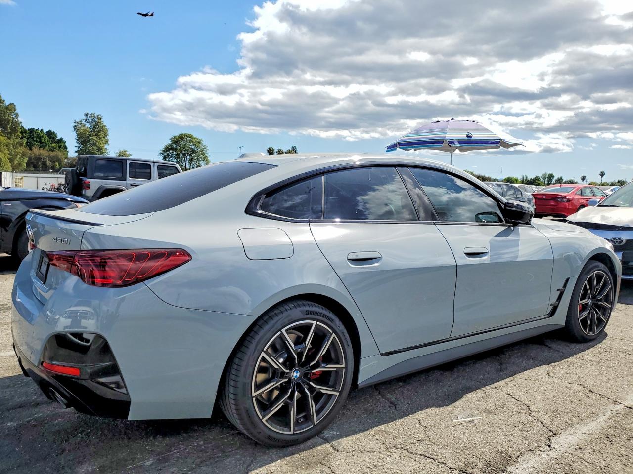 2026 BMW 4 Series VIN WBA23FB05TFW26545 COPART salvage auction — Front End, CA - SALVAGE CERTIFICATE, sold $27,000 on 2026-08-14 (photo 3)