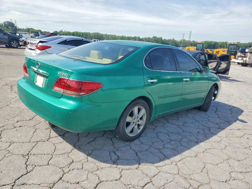2005 Lexus ES VIN JTHBA30G955086647 COPART salvage auction — FRONT END, TN - SALVAGE CERTIFICATE, sold $700 on 2026-07-02 (photo 3)