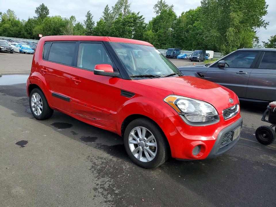 2012 Kia Soul VIN KNDJT2A64C7423220 COPART salvage auction — SIDE, Or - Salvage Title Certificate, sold $975 on 2026-07-06 (photo 4)