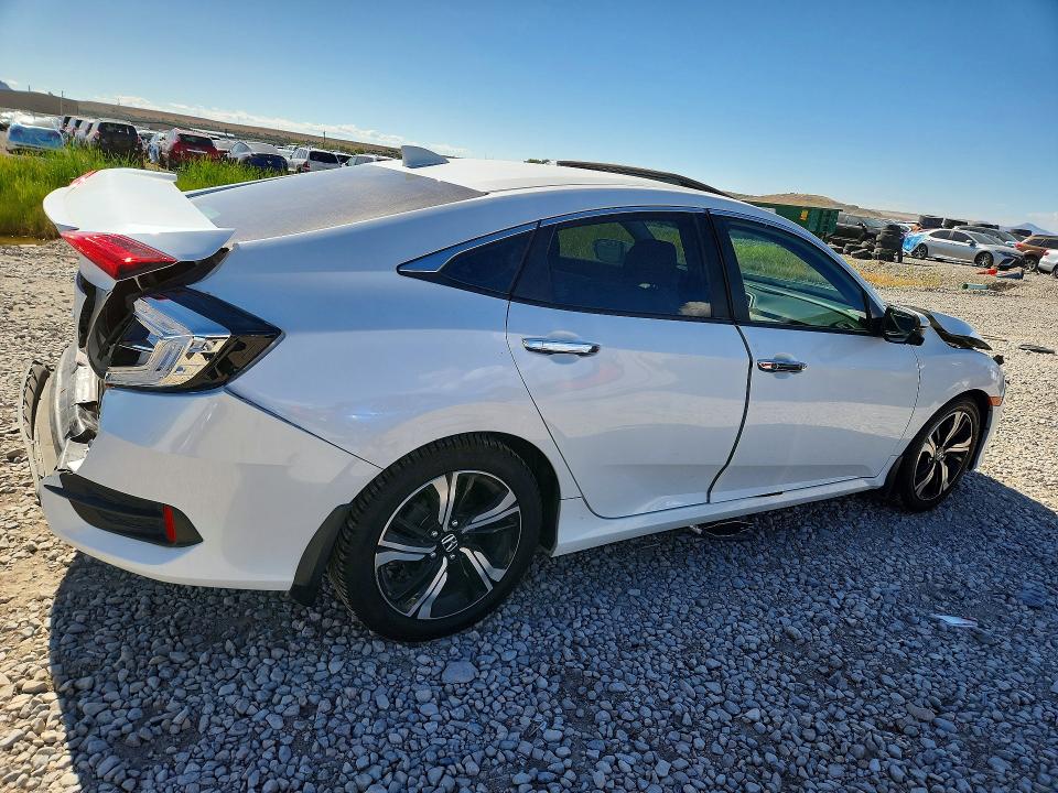 2016 Honda Civic VIN 19XFC1F9XGE030699 COPART salvage auction — REAR END, Ut - Salvage Certificate, sold $3,000 on 2026-07-02 (photo 3)