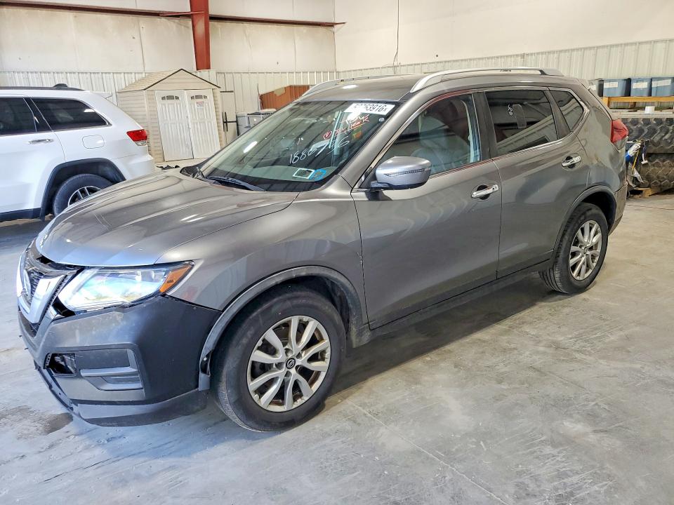 2018 Nissan Rogue VIN KNMAT2MT1JP504917 COPART salvage auction — REAR END, Wv - Certificate Of Title, sold $1,400 on 2026-07-27 (photo 1)