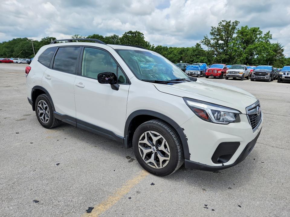 2020 Subaru VIN JF2SKAJCXLH593844 COPART salvage auction — HAIL, Mo - Salvage Certificate Of Title, sold $6,600 on 2026-07-29 (photo 4)