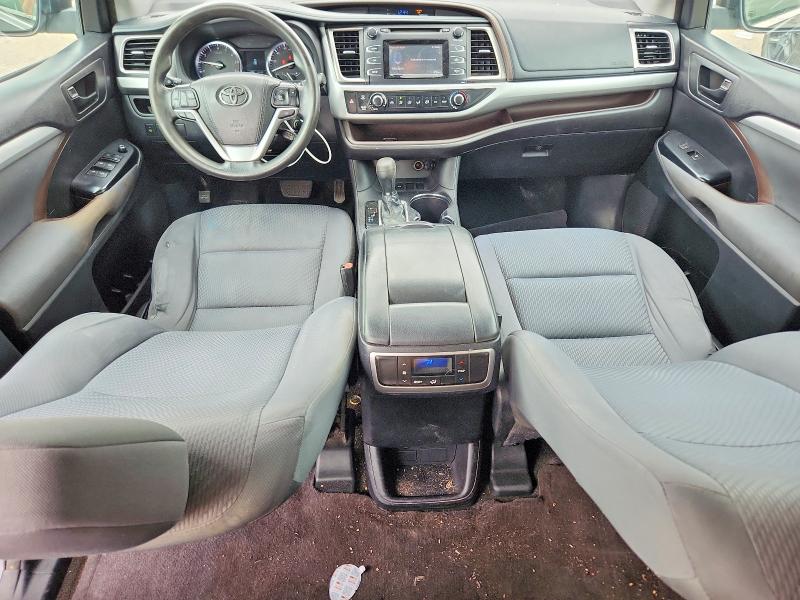2015 Toyota VIN 5TDZARFH6FS015596 COPART salvage auction — FRONT END, Tx - Salvage Vehicle Title, sold $5,600 on 2026-07-10 (photo 8)