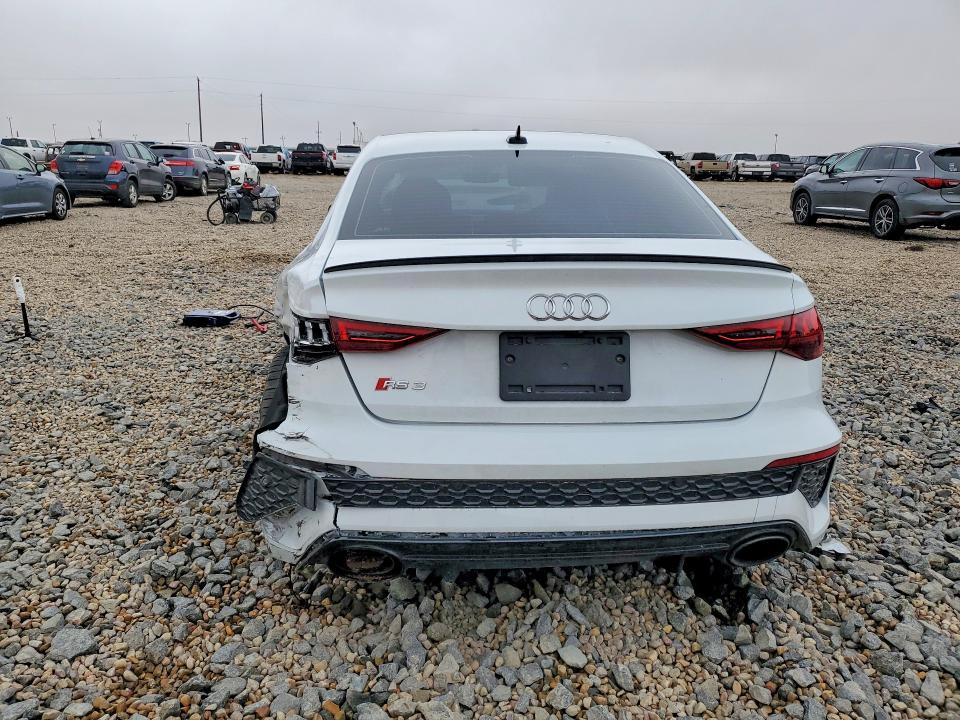 2023 Audi Rs3 VIN WUAG4DGY0PA901298 COPART salvage auction — REAR END, Tx - Salvage Vehicle Title, sold $30,750 on 2026-07-07 (photo 6)