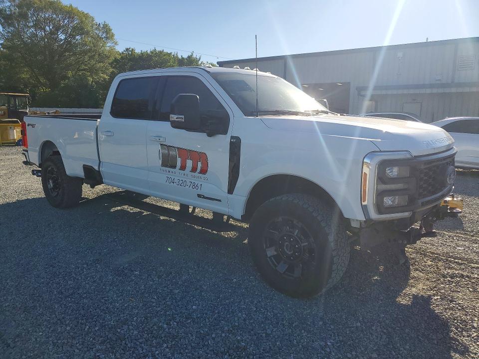 2023 Ford F-250 super duty VIN 1FT8W2BT4PEC19500 COPART salvage auction — FRONT END, Nc - Salvage Certificate Of Title, sold $34,500 on 2026-07-16 (photo 4)