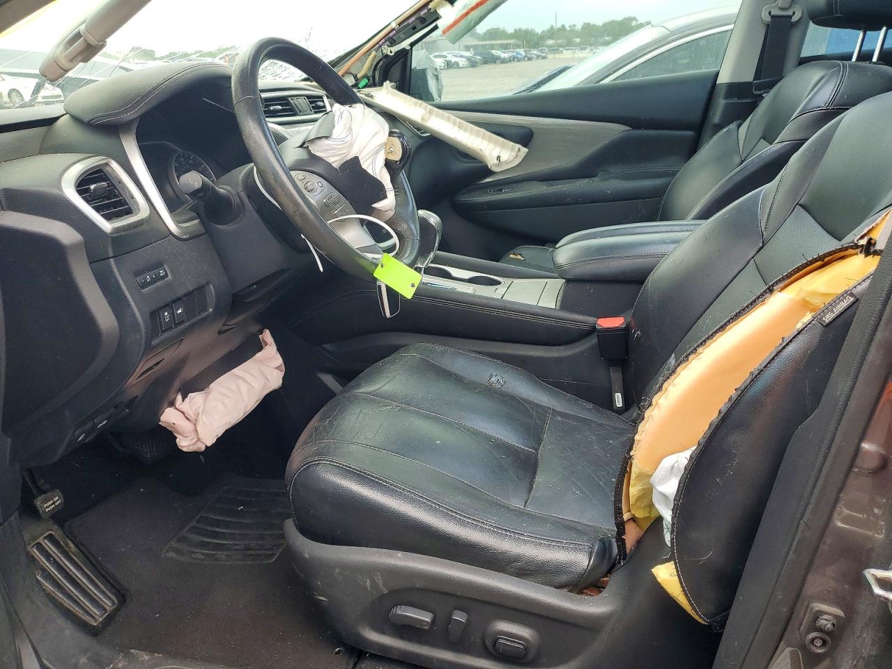 2017 Nissan Murano VIN 5N1AZ2MG4HN137062 COPART salvage auction — Front End, TX - CERTIFICATE OF TITLE, sold $350 on 2026-07-02 (photo 7)