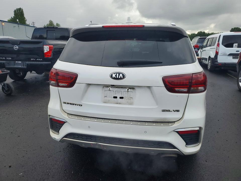 2019 Kia Sorento VIN 5XYPKDA54KG522900 COPART salvage auction — FRONT END, Or - Salvage Title Certificate, sold $4,400 on 2026-07-15 (photo 6)