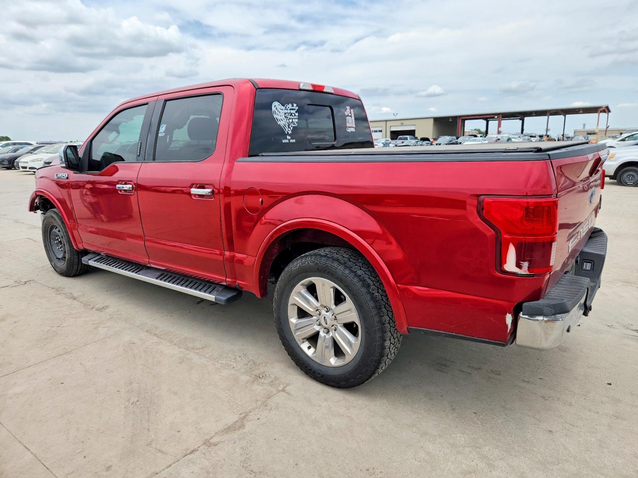 2020 Ford F-150 Lightning VIN 1FTEW1C48LKE36581 COPART salvage auction — Rear End, TX - SALVAGE VEHICLE TITLE, sold $10,400 on 2026-07-09 (photo 2)