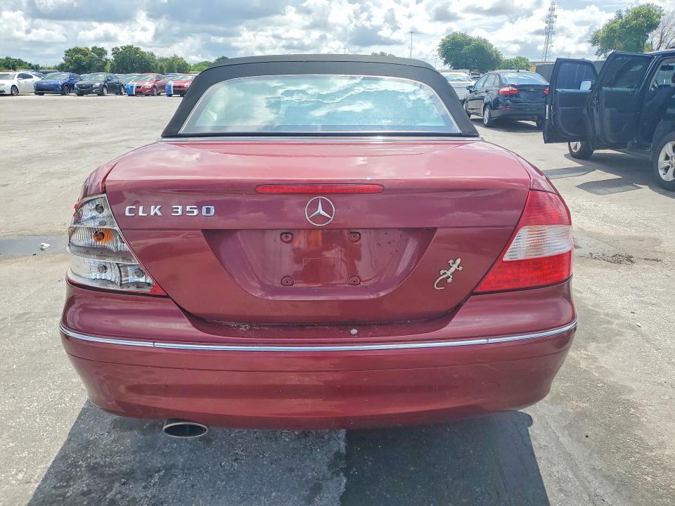 2009 Mercedes-benz Clk-class VIN WDBTK56F39T108803 COPART salvage auction — REAR END, FL - CERT OF TITLE SLVG REBUILDABLE, sold $375 on 2026-07-14 (photo 6)