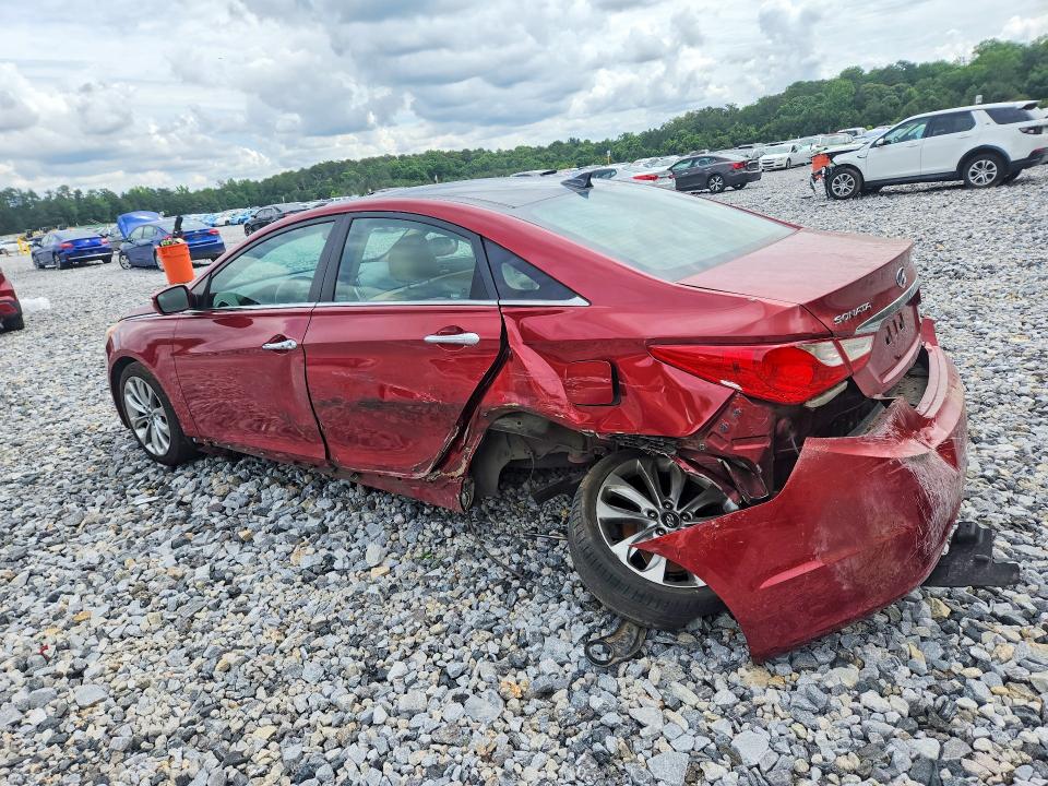 2012 Hyundai Sonata VIN 5NPEC4AB2CH449918 COPART salvage auction — REAR END, Ga - Cert Of Title-Salvage, sold $550 on 2026-07-28 (photo 2)