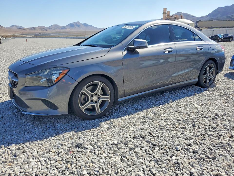 2018 Mercedes-benz Cla-class VIN WDDSJ4GB9JN517327 COPART salvage auction — REAR END, NV - SALVAGE TITLE, sold $3,150 on 2026-07-20 (photo 1)