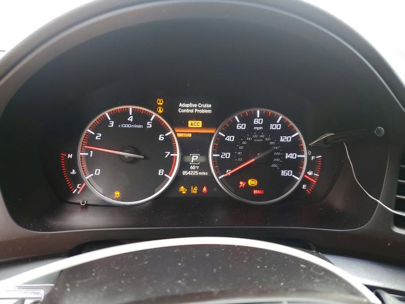2022 Acura Ilx VIN 19UDE2F85NA006665 COPART salvage auction — FRONT END, Ct - Cert Of Title-Salvage, sold $3,550 on 2026-07-10 (photo 9)
