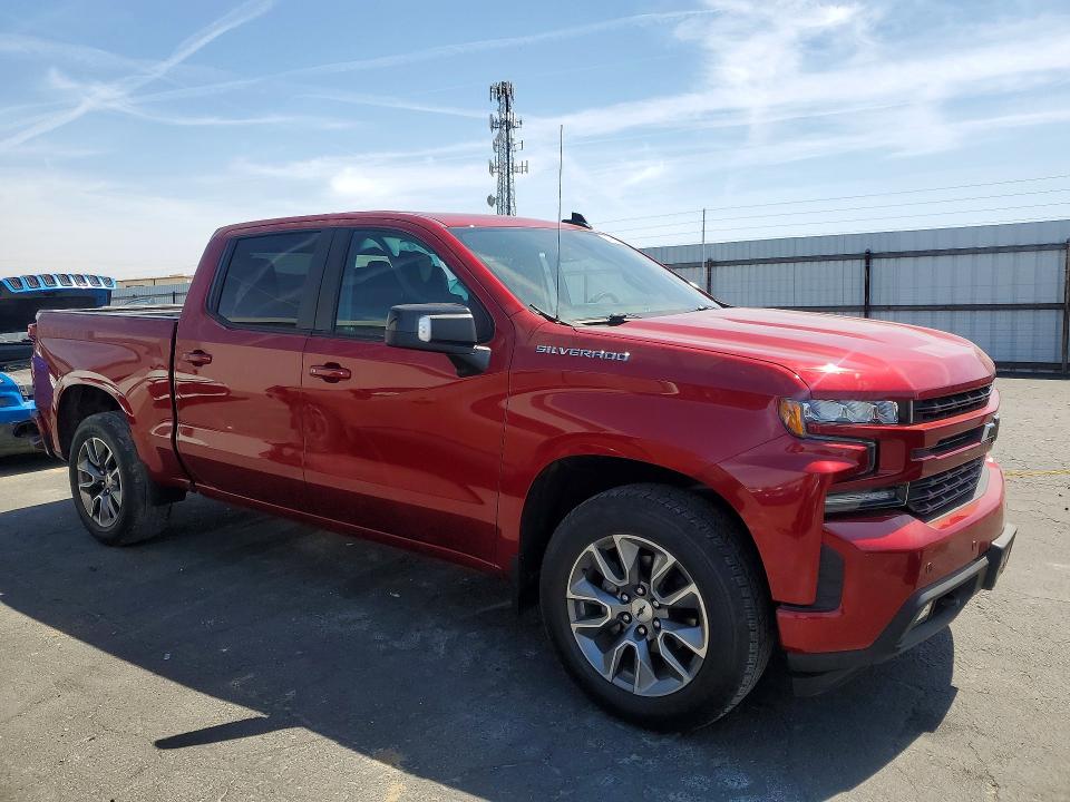 2020 Chevrolet Silverado 1500 VIN 1GCPWDED3LZ297149 COPART salvage auction — SIDE, Ca - Salvage Certificate, sold $12,100 on 2026-07-02 (photo 4)