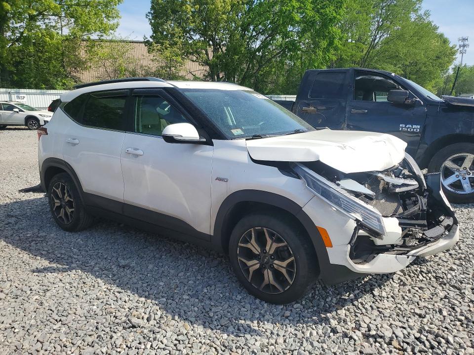 2022 Kia Seltos VIN KNDERCAA0N7315450 COPART salvage auction — FRONT END, Ma - Cert Of Title-Salvage, sold $3,400 on 2026-07-06 (photo 4)