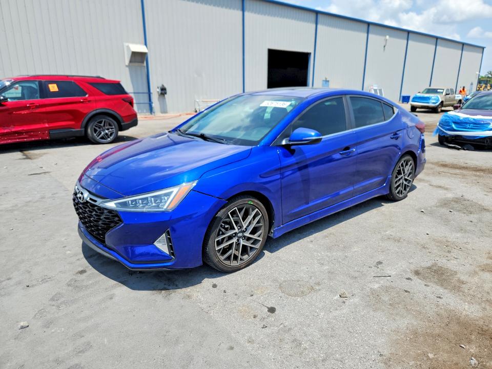 2020 Hyundai VIN KMHD04LB0LU041775 COPART salvage auction — REAR END, Fl - Certificate Of Destruction, sold $3,150 on 2026-07-13 (photo 1)
