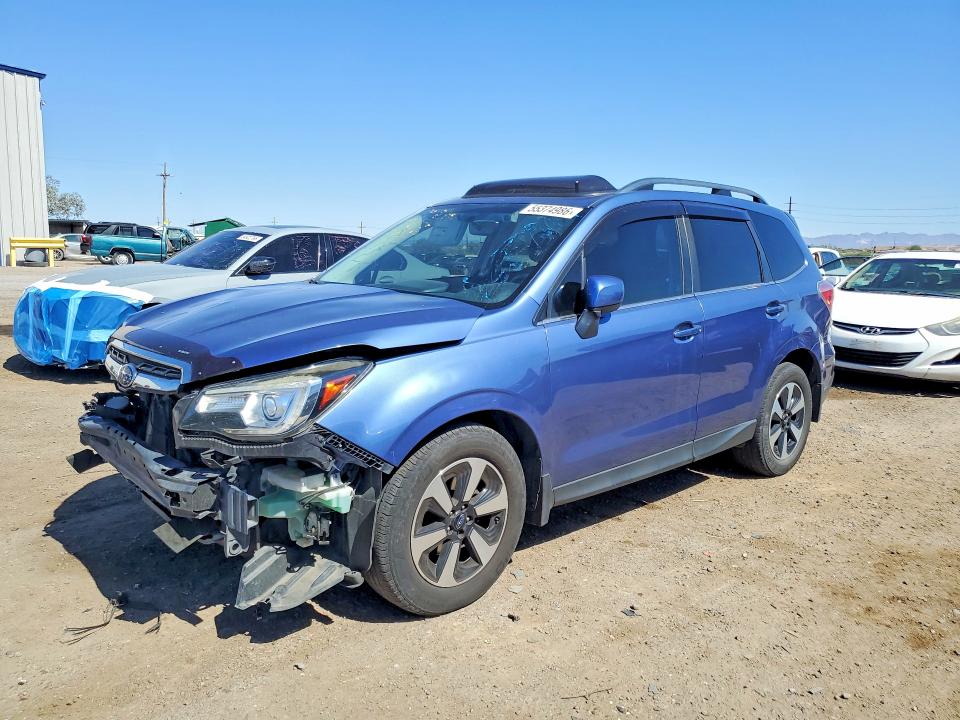 2018 Subaru Forester VIN JF2SJARCXJH584811 COPART salvage auction — FRONT END, Az - Cert Of Title - Salvage, sold $775 on 2026-07-31 (photo 1)