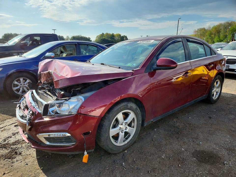 2016 Chevrolet Cruze limited VIN 1G1PE5SB2G7124549 COPART salvage auction — FRONT END, Ct - Certificate Of Title, sold $1,450 on 2026-07-09 (photo 1)