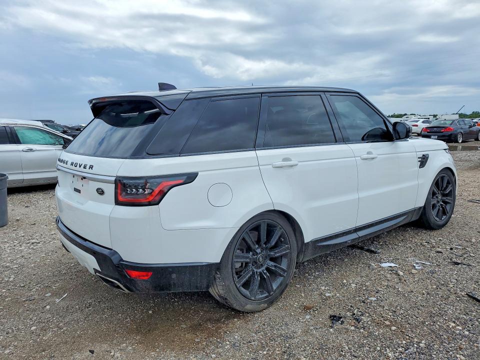 2021 Land rover RANGE ROVER VIN SALWR2SU4MA763479 COPART salvage auction — MINOR DENT/SCRATCHES, Tx - Certificate Of Title, sold $17,000 on 2026-07-30 (photo 3)
