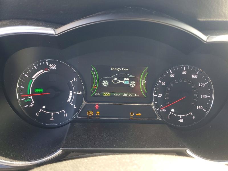 2011 Kia Optima hybrid VIN KNAGM4ADXB5006516 COPART salvage auction — MINOR DENT/SCRATCHES, Ca - Dis/Dlr/Exp App For Dup Clean, sold $1,800 on 2026-07-08 (photo 9)