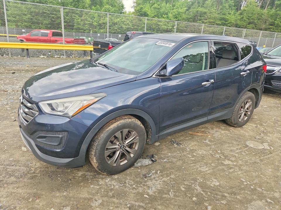 2014 Hyundai VIN 5XYZTDLB6EG134547 COPART salvage auction — VANDALISM, MD - CERT OF SALVAGE > 75% DAMAGE, sold $1,850 on 2026-07-07 (photo 1)