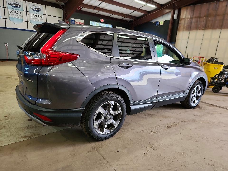 2018 Honda Cr-v VIN 7FARW2H54JE003637 COPART salvage auction — REAR END, Ct - Certificate Of Title (P), sold $7,400 on 2026-07-30 (photo 3)
