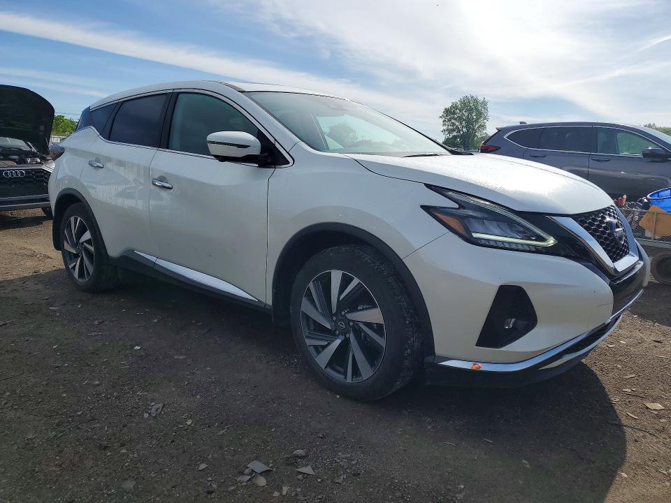 2024 Nissan Murano VIN 5N1AZ2CS4RC111807 COPART salvage auction — HAIL, Oh - Cert Of Title-Salvage, sold $15,900 on 2026-08-03 (photo 4)