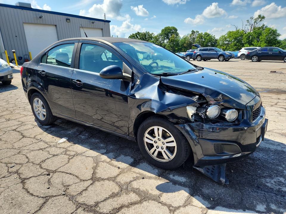 2013 Chevrolet SONIC VIN 1G1JC5SB9D4193778 COPART salvage auction — FRONT END, Ar - Certificate Of Title, sold $375 on 2026-07-22 (photo 4)