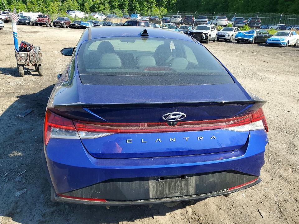 2023 Hyundai VIN KMHLR4AF1PU492128 COPART salvage auction — REAR END, Id - Salvage Certificate Of Title, sold $4,550 on 2026-07-14 (photo 6)