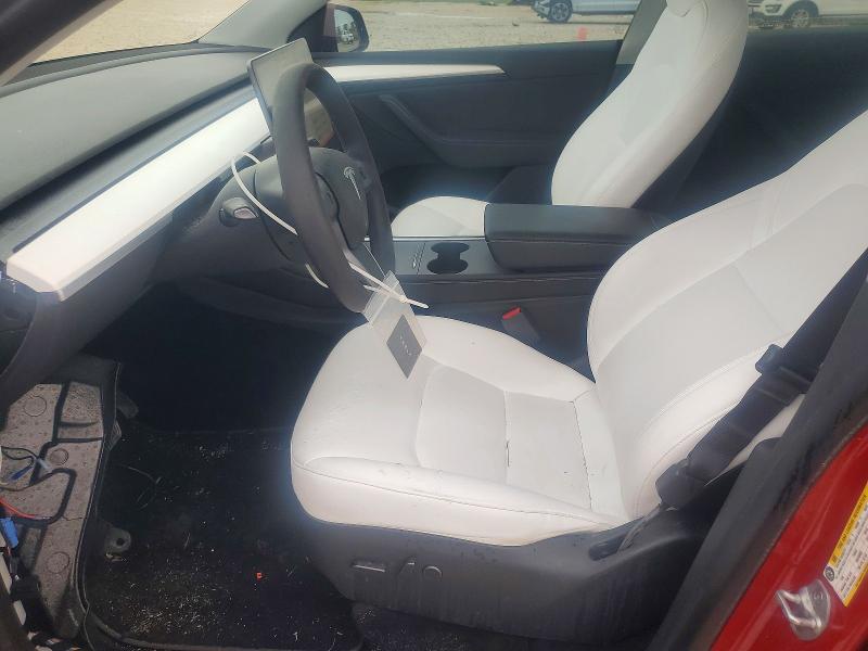 2023 Tesla Model y VIN 7SAYGDEE9PA099620 COPART salvage auction — REAR END, Tx - Salvage Vehicle Title, sold $6,400 on 2026-07-16 (photo 7)
