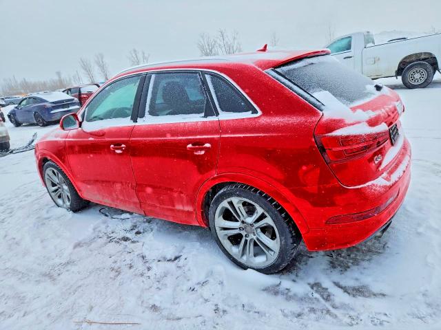 2018 Audi Q3 VIN WA1JCCFS9JR019093 COPART salvage auction — REAR END, Qc - Gravement Accidente, sold $3,150 on 2026-07-21 (photo 2)