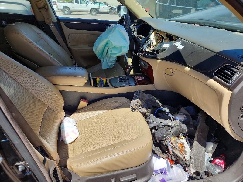 2012 Hyundai Genesis VIN KMHGC4DD8CU202006 COPART salvage auction — FRONT END, Az - Cert Of Title - Salvage, sold $175 on 2026-07-06 (photo 7)