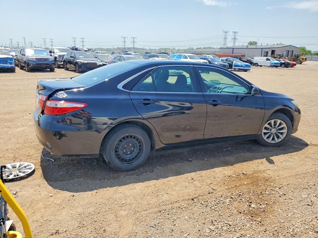 2017 Toyota Camry VIN 4T1BF1FK9HU279924 COPART salvage auction — Front End, IL - SALVAGE CERTIFICATE, sold $2,900 on 2026-07-02 (photo 3)