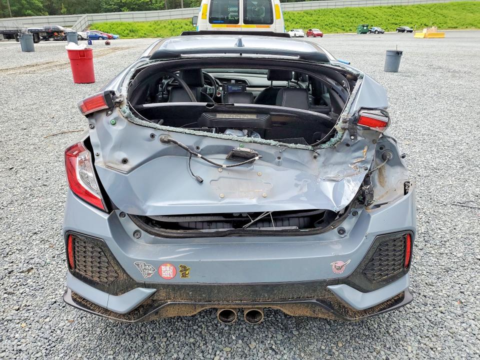 2019 Honda Civic VIN SHHFK7H98KU210087 COPART salvage auction — REAR END, Nc - Salvage Certificate Of Title, sold $9,200 on 2026-07-02 (photo 6)